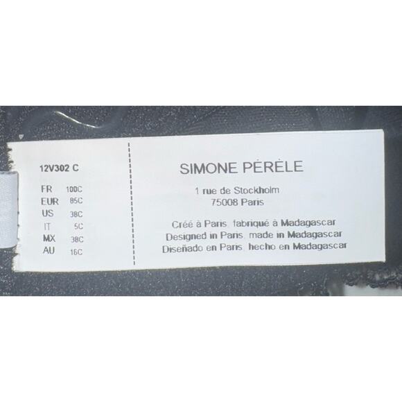 Simone Perelle Womens 38C Strapless Convertible Bra Intimates Feminine Romantic - Picture 8 of 12